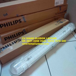 Kap Lampu Waterproof TCW060 2xTL-D18W Philips Kap Lampu Waterproof TCW060 2xTL-D18W Philips